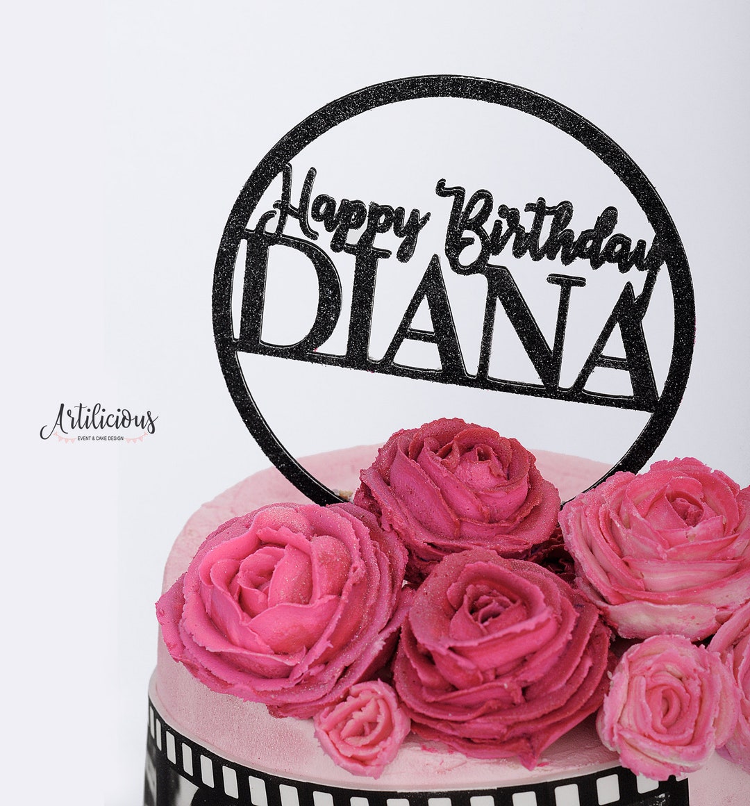 Birthday Cake Topper | PERSONALIZED With Custom Name and Age! |birthday ...