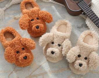 cute dog slippers