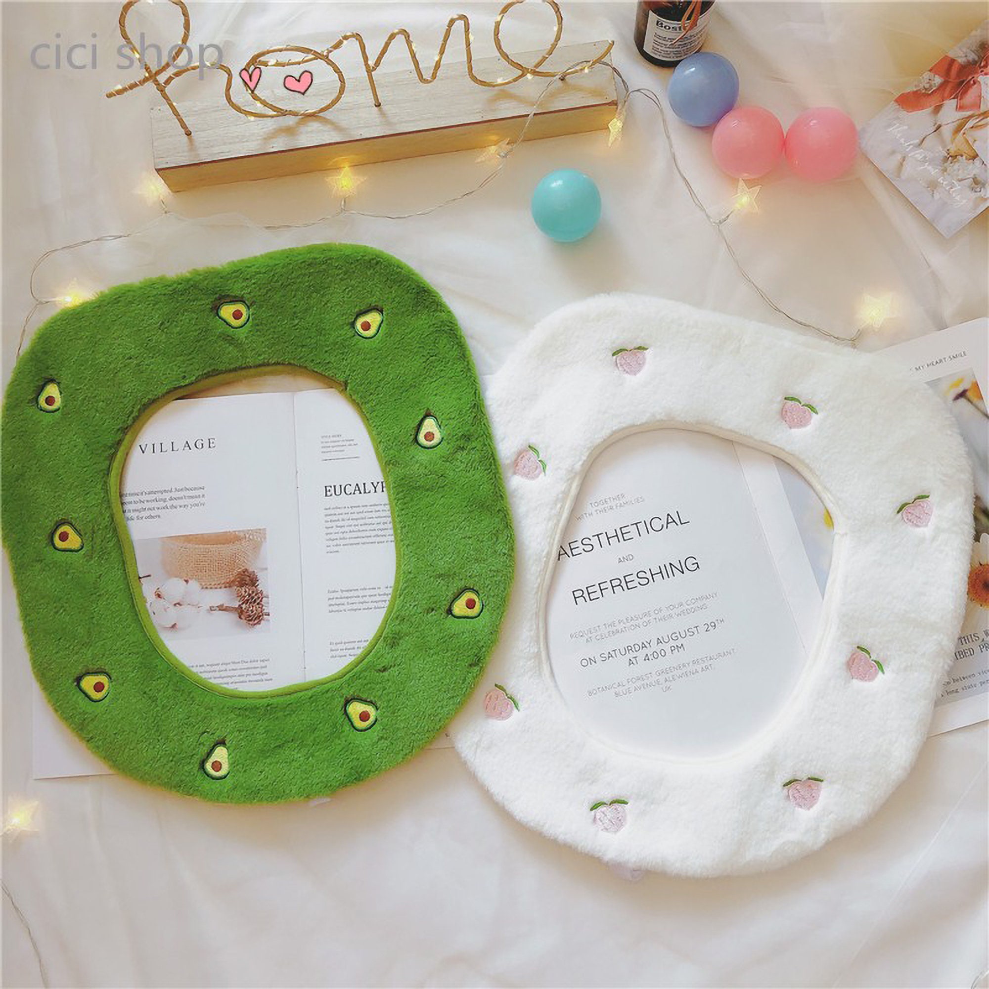 Avocado Pineapple Toilet Cover Toilet Seat Cover Toilet Seat Etsy