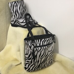 tote bag Rhona zip bag Leopard print