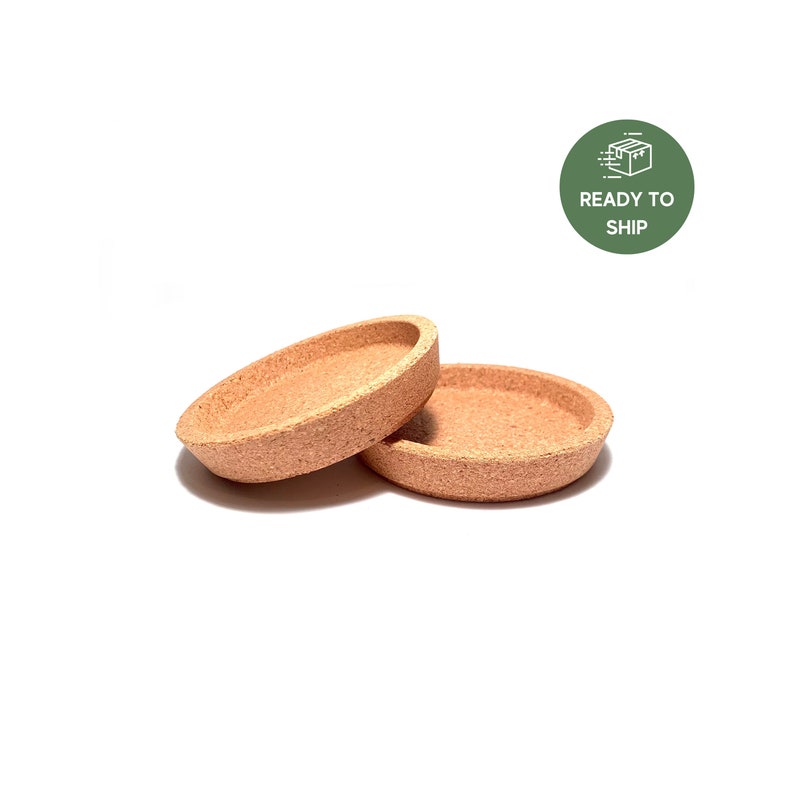 ECOfriendly cork saucer universal planter saucer Etsy