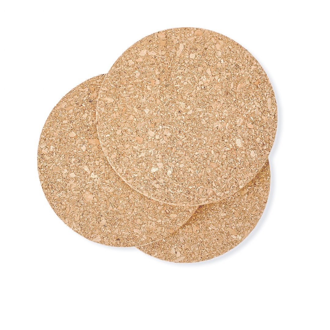 Ecofriendly Cork Mats Natural Saucer Mats Large Planter Etsy