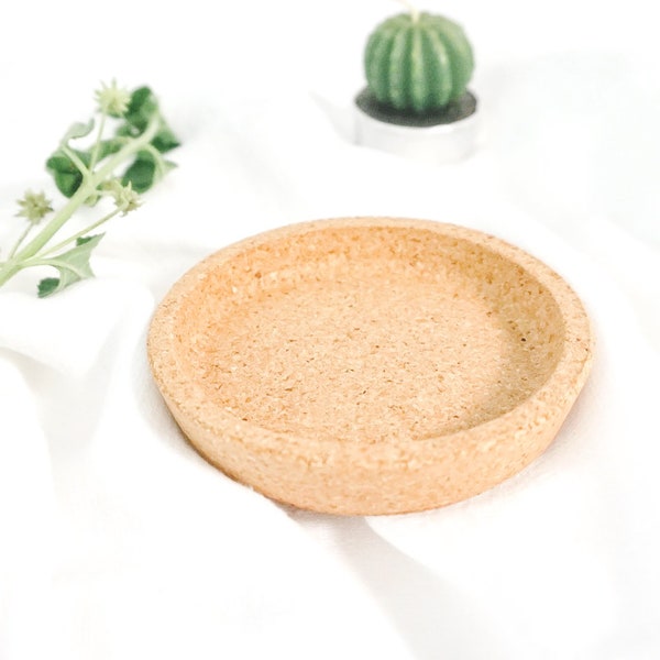 Eco-friendly earring holder | jewelry holder | cork coasters | jewelry holder bowl | planter saucer |