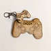 Father's Day Keychain Gift Wood Engraved Gamer Dad Personalized Custom Present for Dad or Grandpa Dad to be Video Game Controller Key Chain 