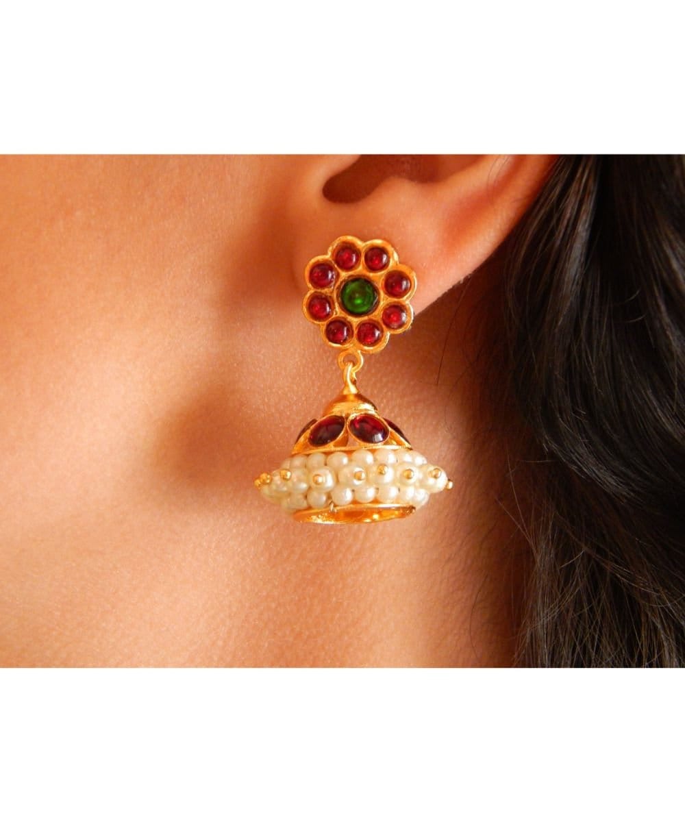 Bharatanatyam jhumkas online discount