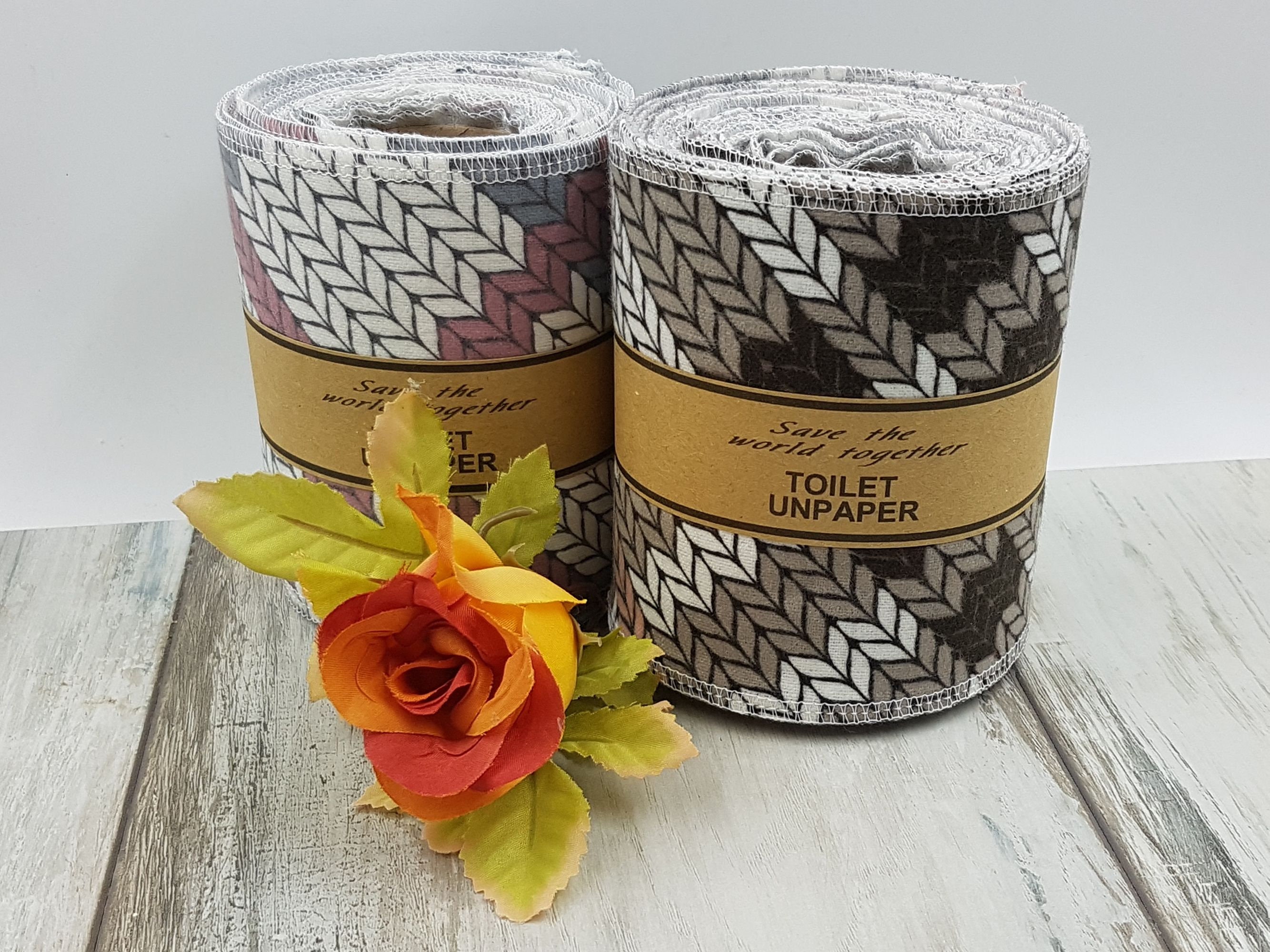 Reusable toilet paper towel roll Unpaper cloth wipes Eco Etsy