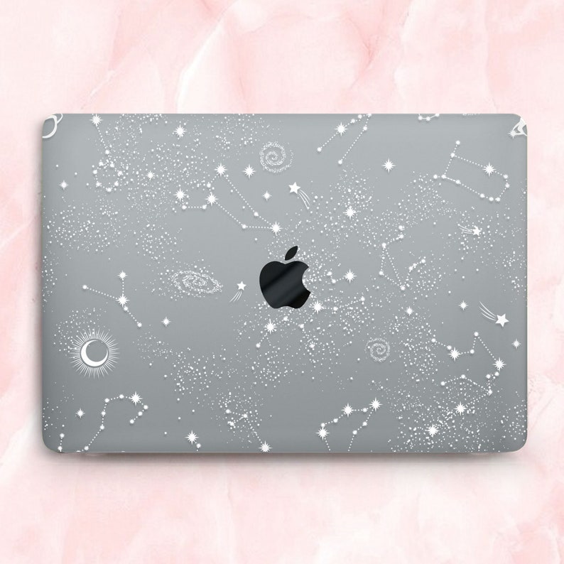 White Stars Macbook Case Clear Macbook Pro 13 Case 2022 Star Etsy