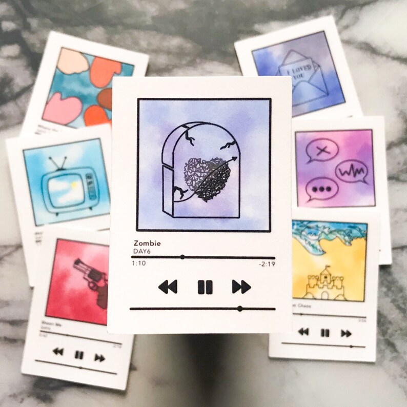 DAY6 Playlist Stickers Kpop Album Kpop Merch Music Merch | Etsy