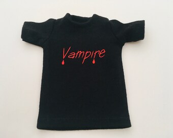 Slim MSD Minifee 1/4 BJD Vampire Goth tshirt tee top clothes