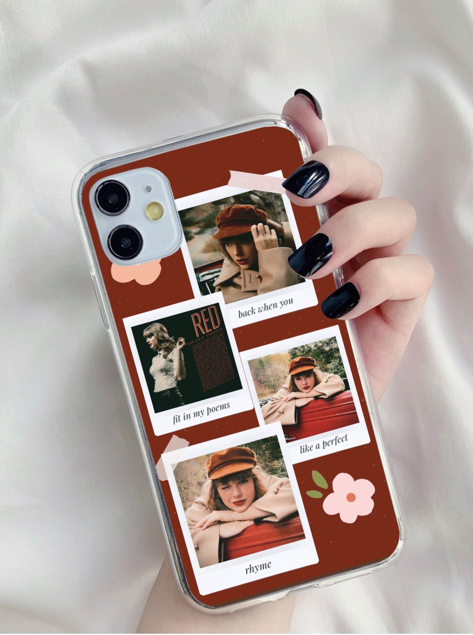 Taylor Swift phone case Red phone case Red album Taylors Etsy