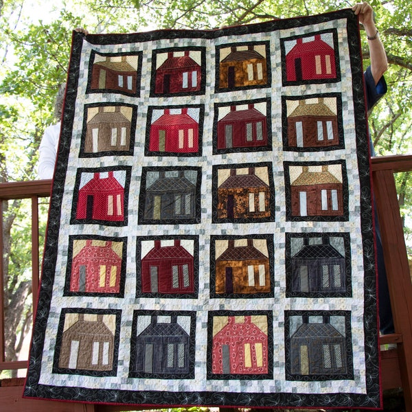 Schoolhouse Quilt Etsy