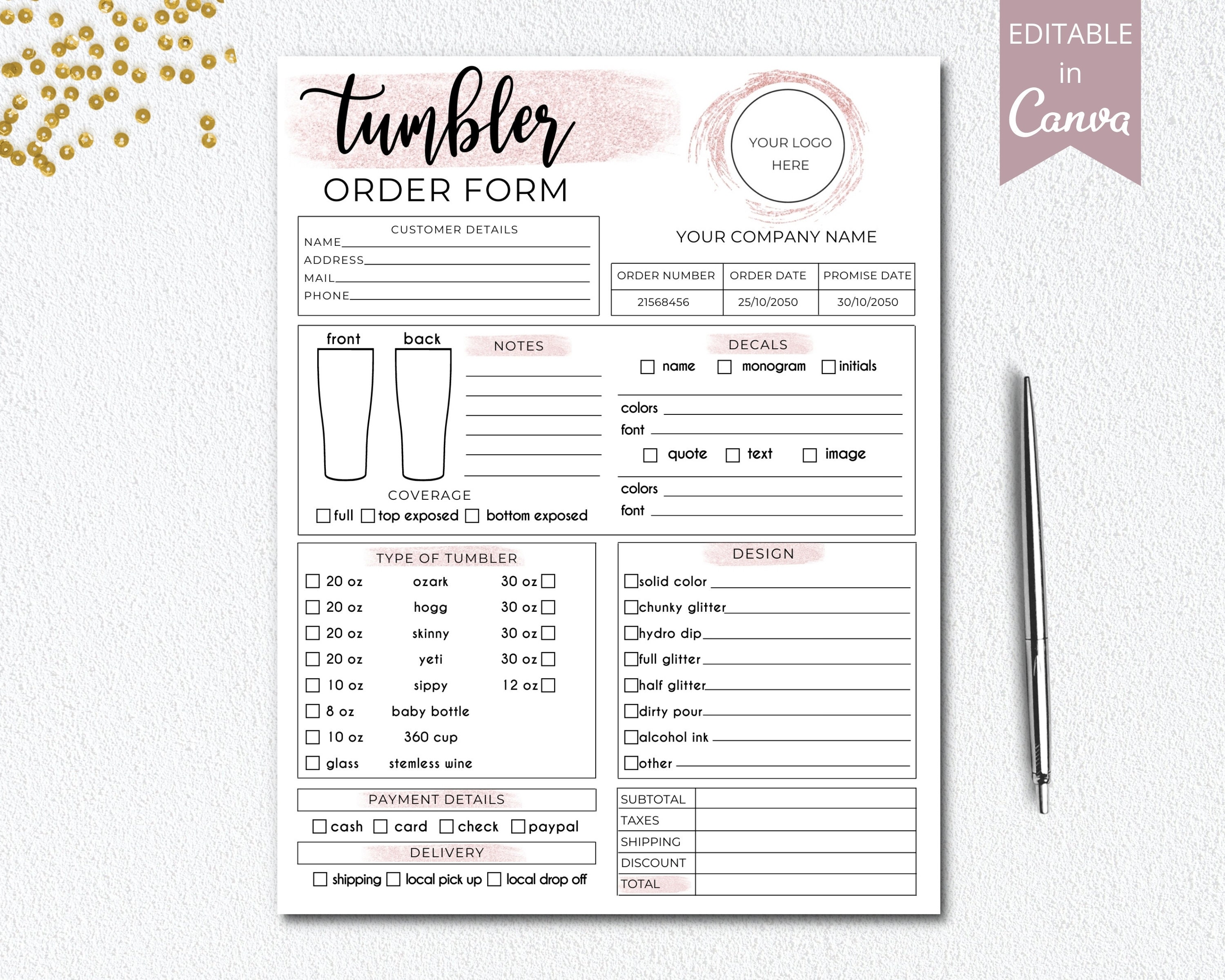 tumbler-order-form-template-free-printable-word-searches