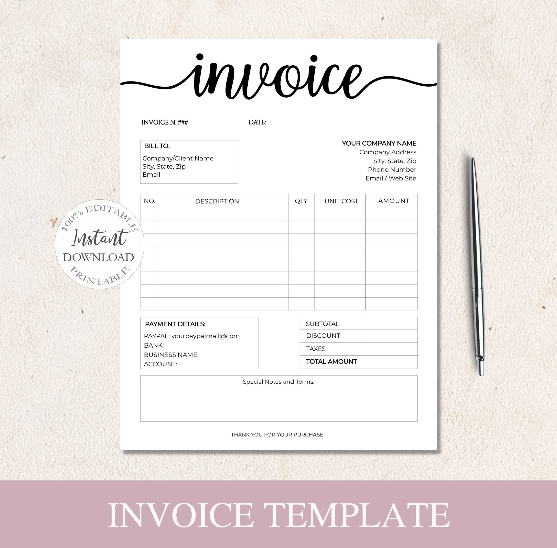 Small Business Invoice Templates man2modekmnbi