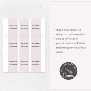 room spray diffuser, care card, canva template, care instructions