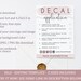 Decal Care Cards Printable, Small Business Packaging Insert Card, Etsy ...