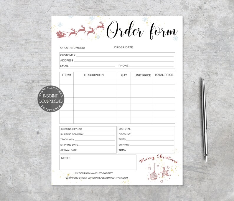 Order Form 2