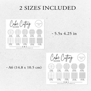 cake care card, instant download, cake cutting guide, care instructions, small business, cake cutting set, canva template, bakery care card, cake care guide, cake portion guide, cake business, thank you cards, editable template