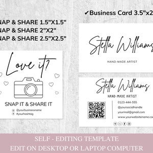 clothing business bundle, clothing labels, daily planner, gift certificate, business cards, care instructions, tshirt order form, washing instructions,  invoice template, Price List, Qr Code Sign