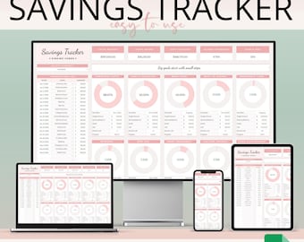 Tracker voor dalende fondsen | Budgetspreadsheet voor Google Spreadsheets | Persoonlijke financiële planner