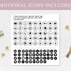 Washing Instructions Care Card, Canva Editable Template, Printable Clothing Packaging Insert, Small Business image 6