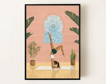 PRINTABLE - Instant Digital Download - Yoga Wall Art