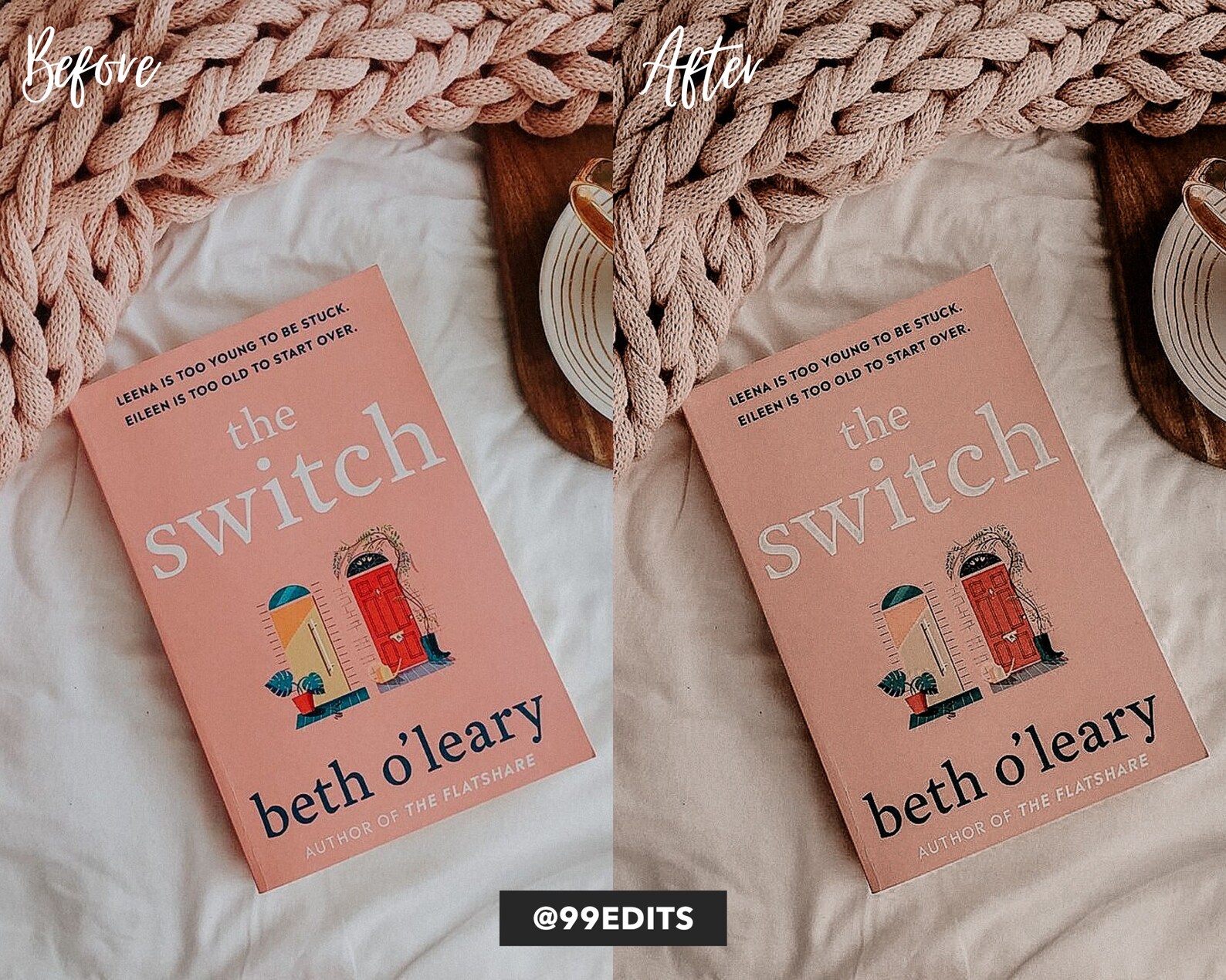 10 Lightroom MOBILE Presets / Bookstagram Lightroom Presets / Etsy