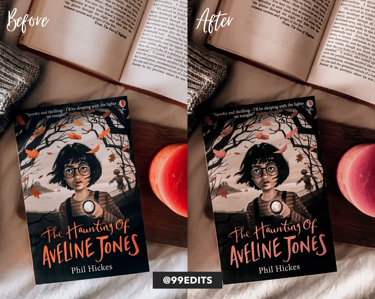 10 Lightroom MOBILE Presets / Bookstagram Lightroom Presets / Etsy