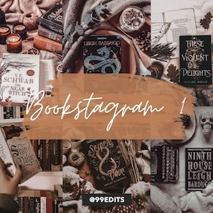 7 Lightroom MOBILE Presets / Bookstagram Lightroom Presets / Instagram Blogger Bookworm Presets / Bookish Mobile Lightroom Filters