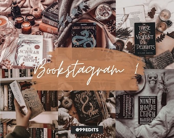 7 presetów Lightroom dla Bookstagrama | Estetyczne filtry fotograficzne do książek | Presety do książek na urządzenia mobilne i komputery | Ciepłe filtry do książek na Instagram