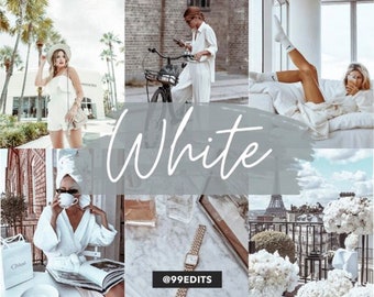10 Mobile Lightroom Presets, Bright White Presets, Instagram Presets, lifestyle presets, Lightroom Mobile Presets, Clean Mobile Lightroom