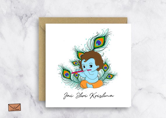 Baby Krishna Card Baby Krishna Wall Print Janmashtami - Etsy Ireland Baby Krishna Card Baby Krishna Wall Print Janmashtami - Etsy Ireland