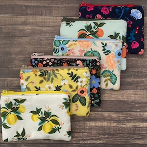 Rifle Paper Zipper Coin Pouch (Choose 1)