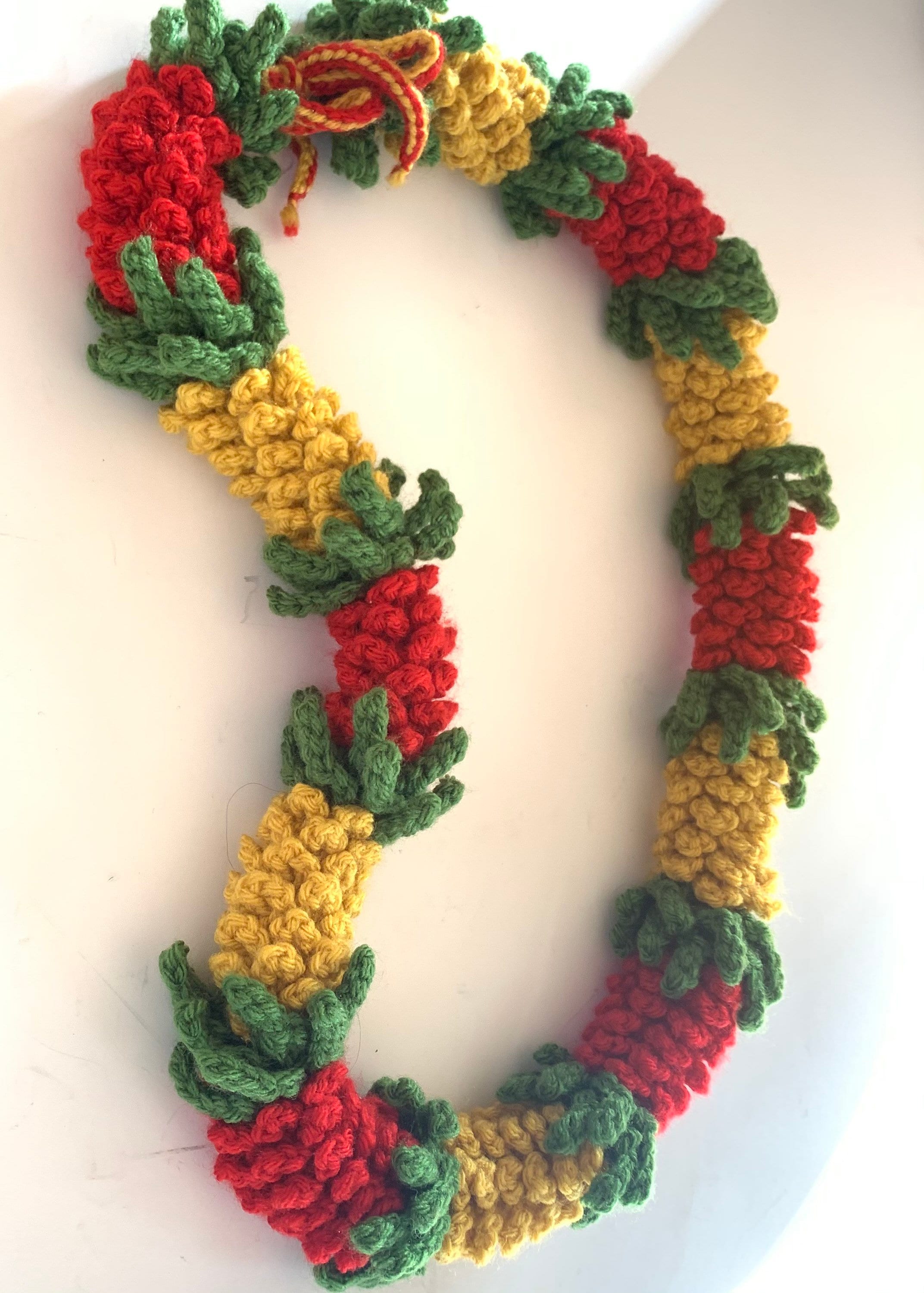 Crocheted Lei Etsy
