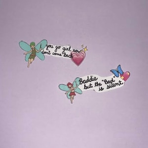 Autocollant de commentaire de fée