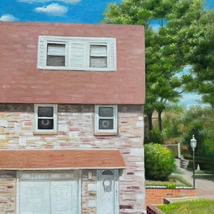 Custom House Painting from Photo, Commission Landscape Oil Painting, Picture to Painting, Personalized Gifts, Housewarming Gift