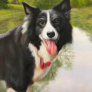 Custom Pet Portrait Oil Painting, Dog Portrait from Photo, Personalized  Pet Painting, Cat Portrait, Commission Portrait, Pet Loss Gifts
