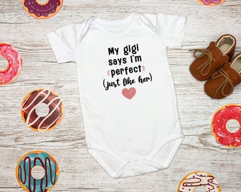 gigi onesie baby girl