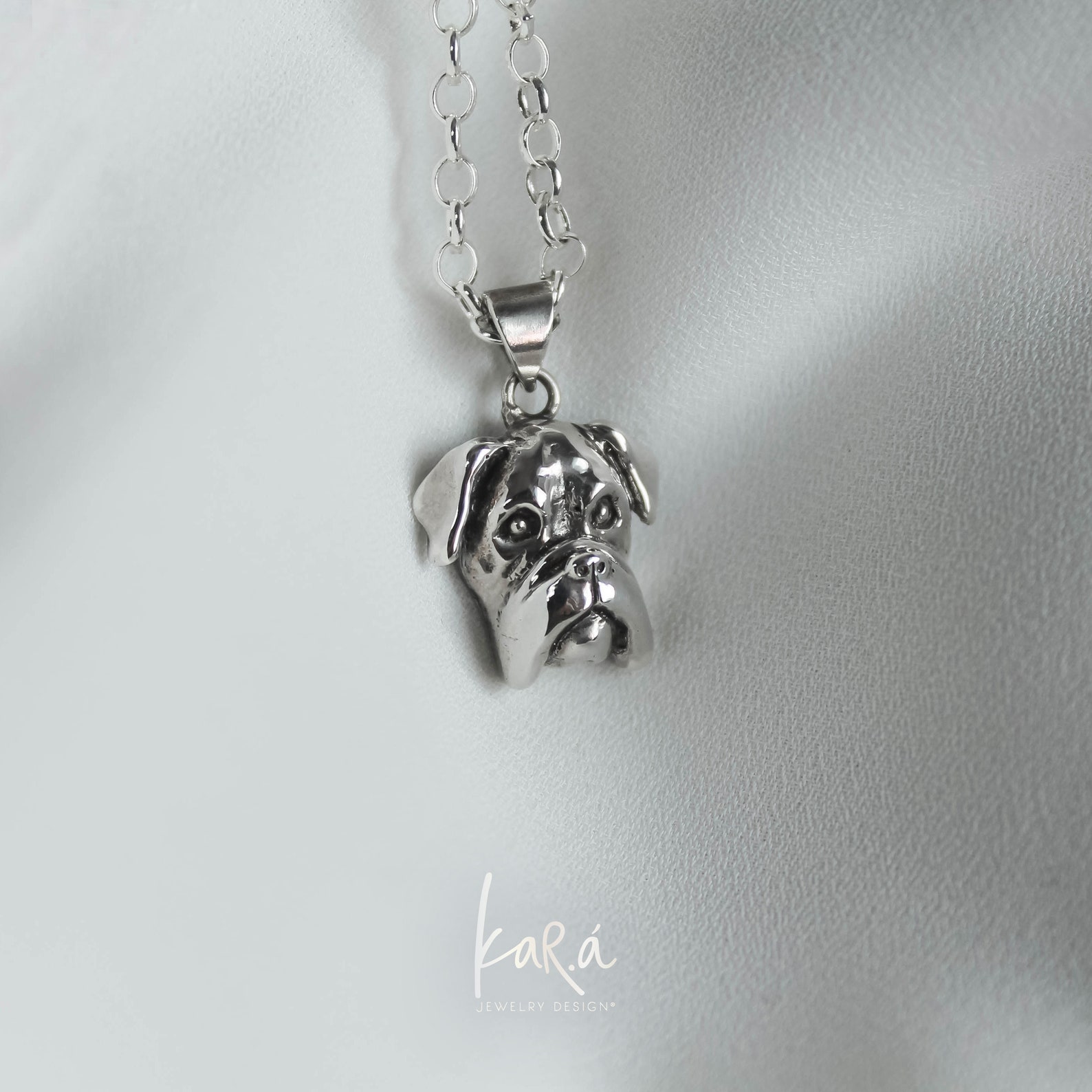 BOXER DOG PENDANT Etsy