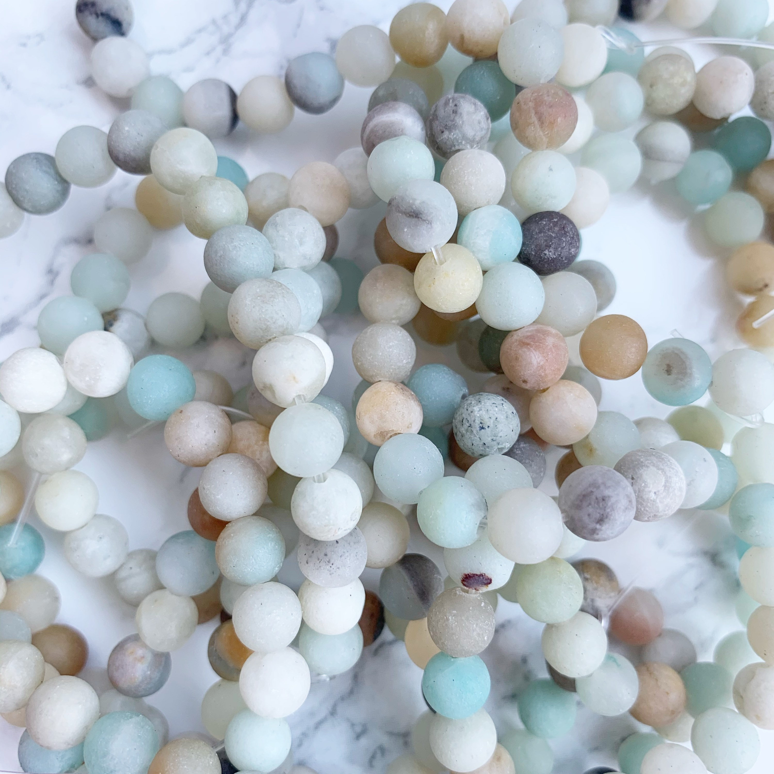 30 pièces perles de pierre semiprécieuse environ 6 mm Etsy France