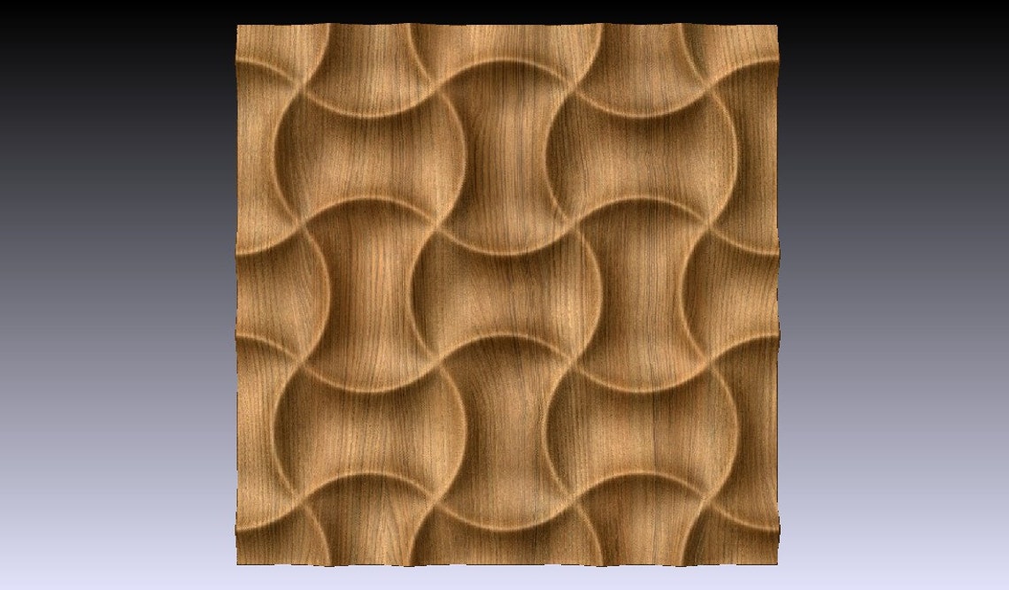 3d Stl Model-panel for Cnc Router 3D Print or Mold. Aspire - Etsy