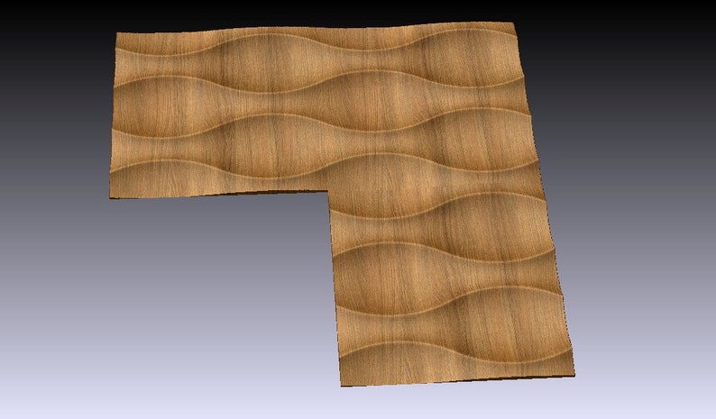 3d Stl Model-panel for Cnc Router 3D Print or Mold. Aspire - Etsy