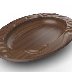 Organic Bowl CNC-Dateien für Holz (STL) skalierbarer digitaler Download