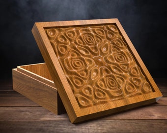 Jewelry Box - Files for CNC (stl, ai, svg, dxf, pdf)