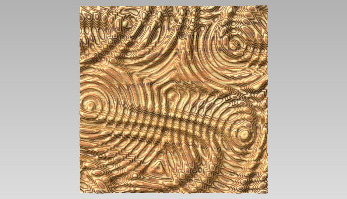 3D Stl Panel Model for CNC Router 3D Model CNC Cutting - Etsy