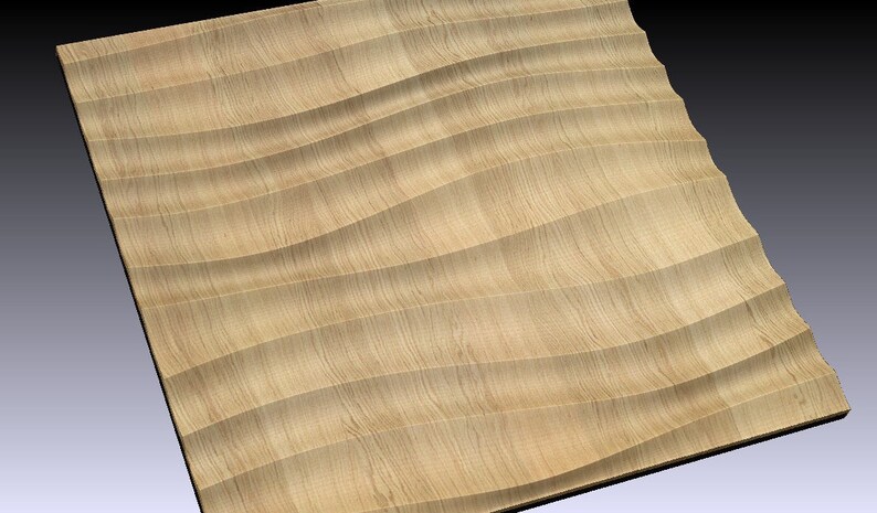 3d Stl Model-panel for Cnc Router 3D Print or Mold. Aspire - Etsy