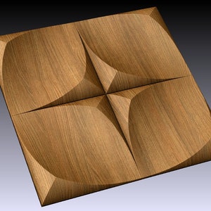 3d Stl Model-panel for Cnc Router. Aspire, Artcam, Carveco, Fusion 360 ...