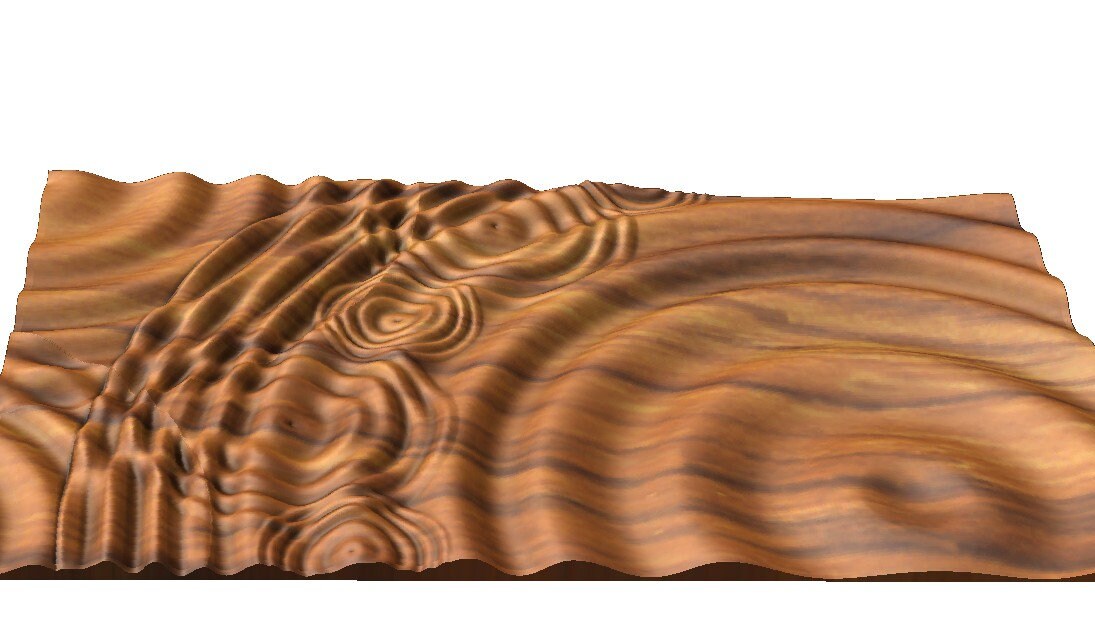 3d R Water Panel 3D Water Drop, Wave Panel STL Model for CNC Router, Instant Download - Etsy