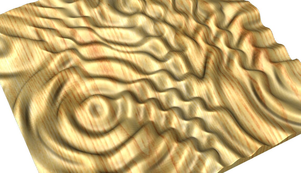 3D Stl Panel Model for CNC Router 3D Model CNC Cutting - Etsy