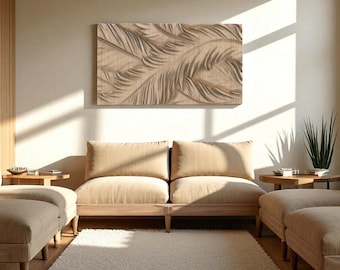 3D STL, Wall Art Panel, CNC Router Bas-Relief Model (Digital Download 900x500mm)