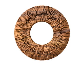 Gewellte 3D Wandplatte, CNC Fräser STL Datei, Instant Download